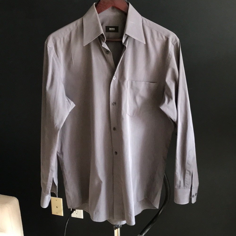 Hugo Boss Gray Button Down - Picture 1 of 3